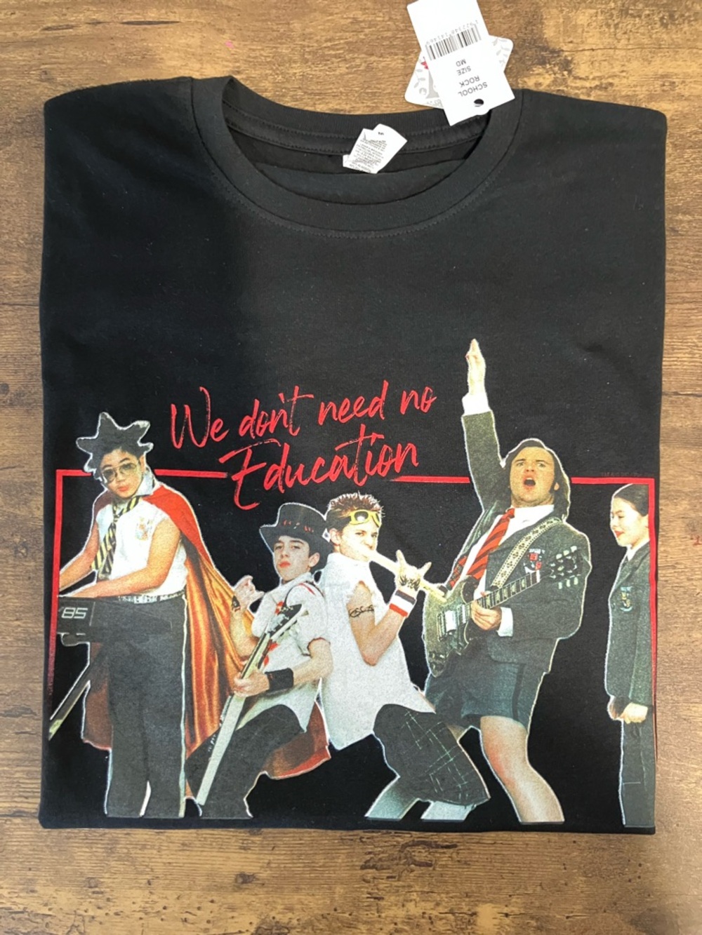 School of rock graphics T-shirt - Picture 6 of 7
